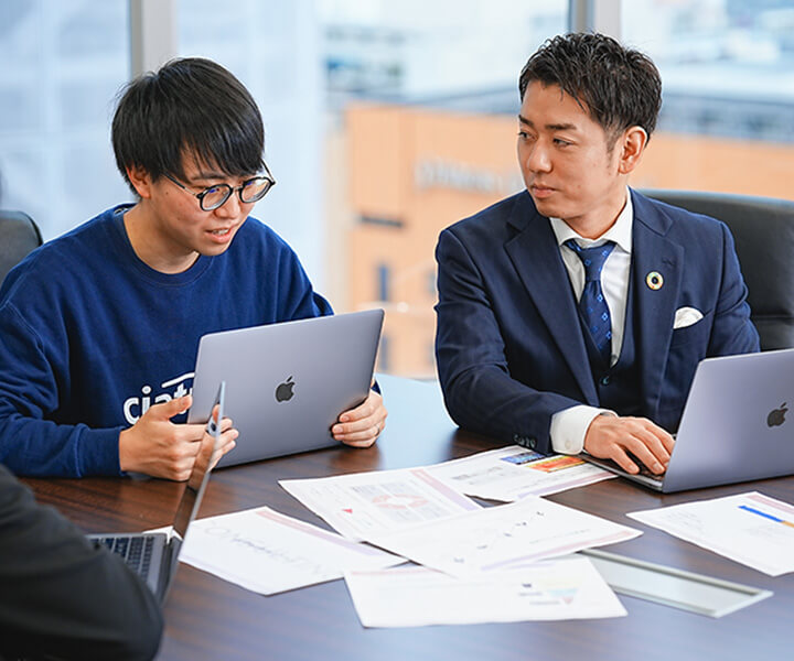 広告運用とサイト改善の施策を推進する