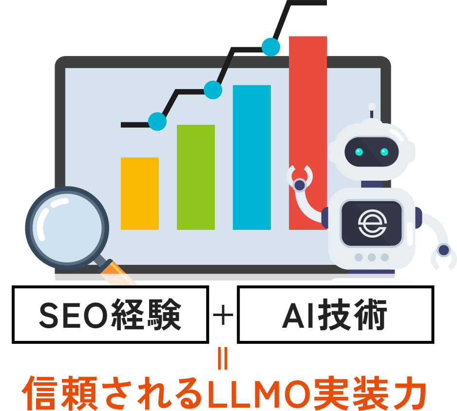 SEO経験+AI技術=信頼されるLLMO実装力
