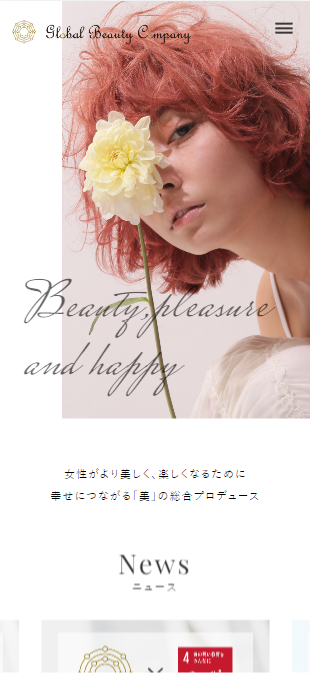 SP表示のスクリーンショットイメージ