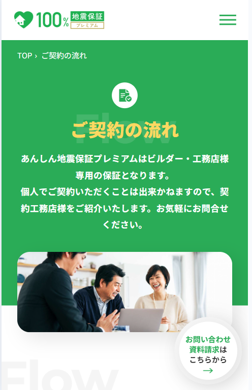 SP表示のスクリーンショットイメージ