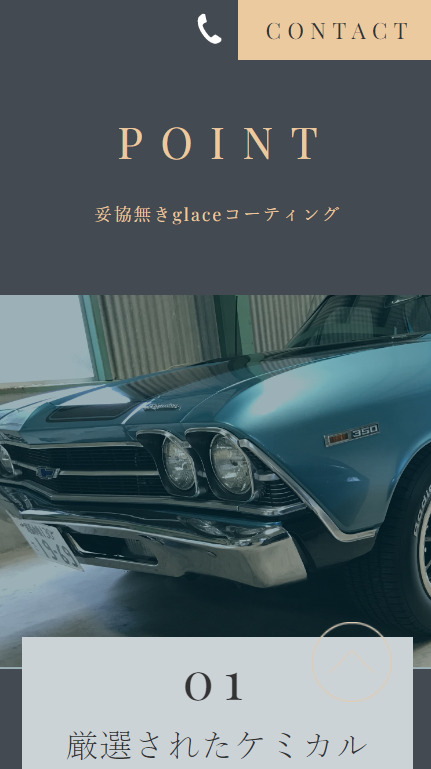 SP表示のスクリーンショットイメージ